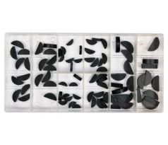 Sada klinov polkruhových 80 ks