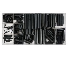 Sada pružinových valcových kolíkov so štrbinou 315 ks