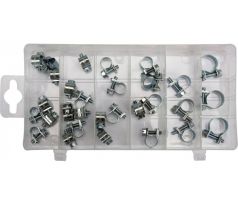 Sada káblových svoriek 30 kusov 6-16 mm YATO