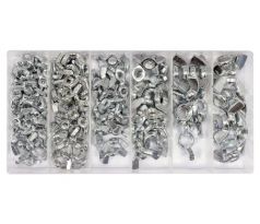 Sada krídlových lisovaných matíc 150 ks