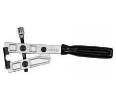 YATO kliešte na hadicové svorky 3/8” 270 mm 0-40 mm CrMo