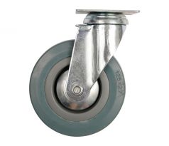 VOREL Priemyselná otočná vidlica kolesa 50 mm 20 kg