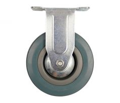 Koleso fixné so sivou gumou 100 x 26 x 134 mm 45 kg