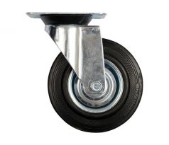 VOREL Priemyselná otočná vidlica kolesa 100 mm 60 kg