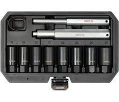 YATO sada hlavíc 10 ks 18-25 mm na bezpečnostné matice kolies