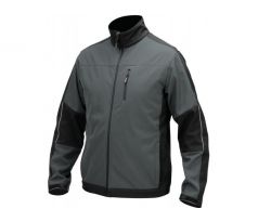 Pracovná ochranná softshellová bunda šedo-čierna veľkosť L 3 vrecká YATO