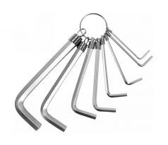 Imbusový kľúč sada 2.0 – 10 mm CrV 9 ks