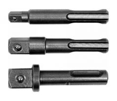 Sada adaptérov SDS+ 1/4”, 3/8”, 1/2”