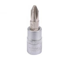 Čapový kľúč 1/4” – PH2 – L 37 mm – 8.2 Nm