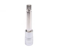 Dlhý nástrčný kľúč s drážkou 1/2" M12 CrV YATO