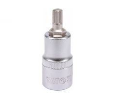 Bitová zásuvka 1/2" M8 CrV YATO