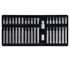 YATO Sada bitov Torx a imbusových bitov 40 kusov (1/2"-3/8" H4-H12, M5-M12, T20-T55)