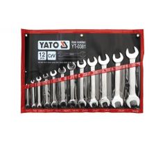 Sada kľúčov 12 kusov 6-32 mm CrV YATO