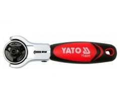 Račňa s otočnou hlavou1/4´´ 115 mm CrV 6140