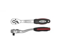 Račňa 3/8” 200 mm vyhnutá