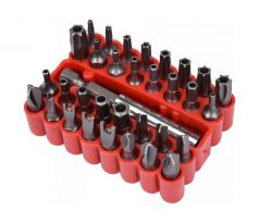 Sada bitov Torx, Hex, Spline 33 ks