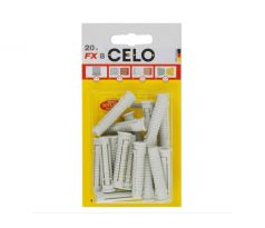 CELO FX 8 univerzálna nylonová hmoždinka (20 ks)