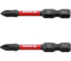 YATO Impact bit PH1 x 50 mm (2 ks/bal)