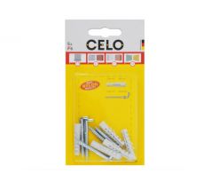 CELO NF 6 krídlová hmoždinka + 4,2 x 40 hák (5 ks)