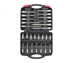 YATO Bitový nástrčkový kľúč sada 26 ks 1/2” Spline