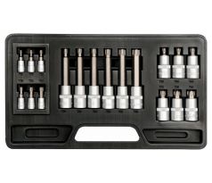 Bity sada 18 ks TORX T10-T60mm