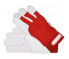 Ochranné rukavice veľkosť 10 koža-bavlna YATO