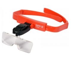 Čelenková lupa s LED svetlom 1 x - 3,5 x YATO