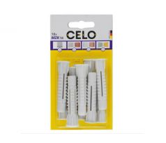 CELO MZK univerzálna plastová hmoždinka s golierom 10 x 60 (10 ks)