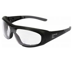 Ochranné okuliare s priehľadným gumovým pásikom a nožičkou YATO