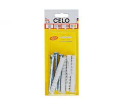 CELO Plastová hmoždinka MFR 10-80 SB TX (4 ks)