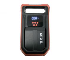 YATO Auto kompresor 12V, 10 bar s LCD displejom a LED svetlom