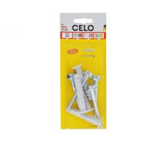 CELO Plastová hmoždinka MFR 10-60 FB SSKS (4 ks)