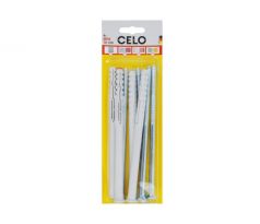 CELO Plastová hmoždinka MFR 10-160 SB TX (4 ks)