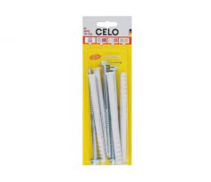 CELO Plastová hmoždinka MFR 10-135 SB SSKS (4 ks)