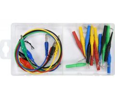 Sada testovacích káblov a konektorov pre multimeter 20 kusov YATO