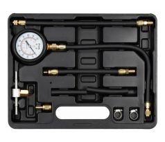 Sada manometrov na meranie tlaku vstrekovania paliva 9 kusov 7 bar YATO