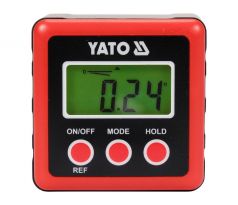 YATO Digitálny uhlomer, magnetický