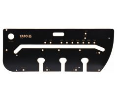 Šablóna na frézovanie na pracovnom stole YATO
