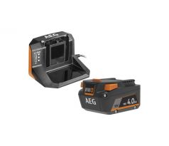 AEG Sada batérie a nabíjačky SET L1840S 18 V / 4,0 Ah Pro Li-ion