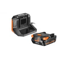 AEG Sada batérie a nabíjačky SET L1820S 18 V / 2,0 Ah Pro Li-ion