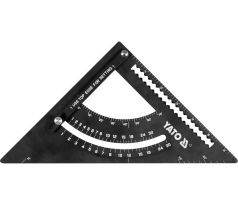 Pravouhlé pravítko 270 x 170 mm hliník YATO