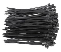 YATO Uvoľniteľná sťahovacia páska 3,6 x 150 mm, čierna (100 ks/bal.)