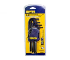 IRWIN súprava imbusových kľúčov 10 kusov (1,5-10 mm) gombíková koncovka