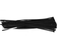 Káblové pásky čierne 550 x 9,0 mm (50 ks) YATO