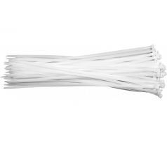 Káblové pásky biele 500 x 7,6 mm (50 ks) YATO