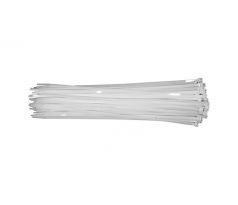 Káblové pásky biele 400 x 7,6 mm (50 ks) YATO