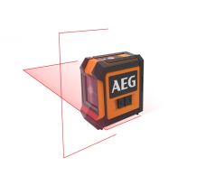 AEG krížový čiarový laser (červený) CLR215-B