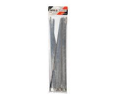 YATO Nerezové sťahovacie pásky 450 x 8,0 mm (50 ks/bal.)