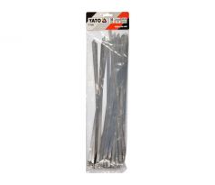YATO Nerezové sťahovacie pásky 350 x 8,0 mm (50 ks/bal.)
