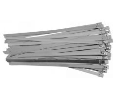 YATO Nerezové sťahovacie pásky 250 x 8,0 mm (50 ks/bal.)